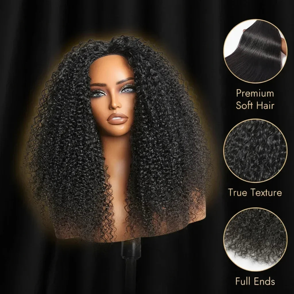 Deep Wave Half Wigs