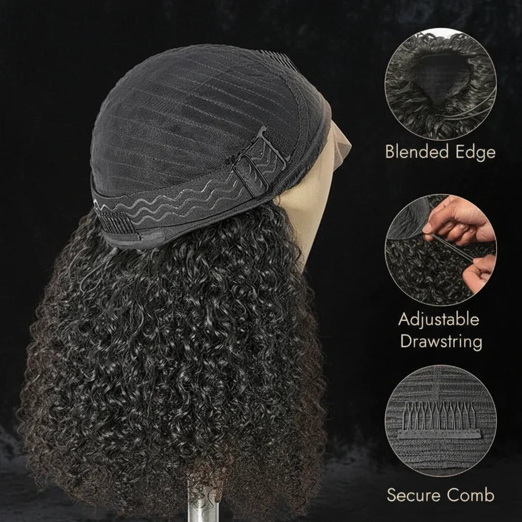 Deep Wave Half Wigs