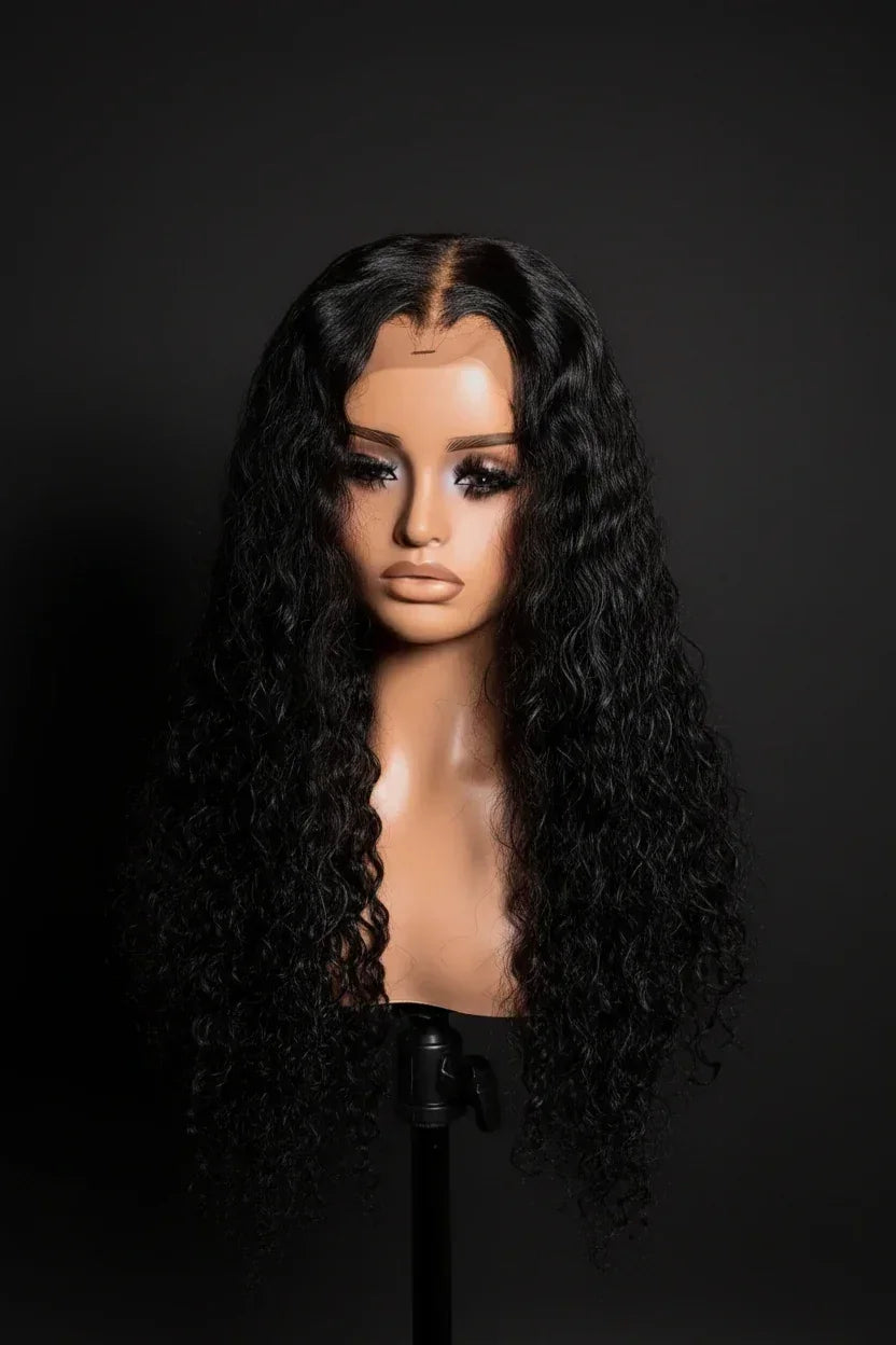 Gloria Unit 5x5 Glueless Lace Closure Wig Deep Wave
