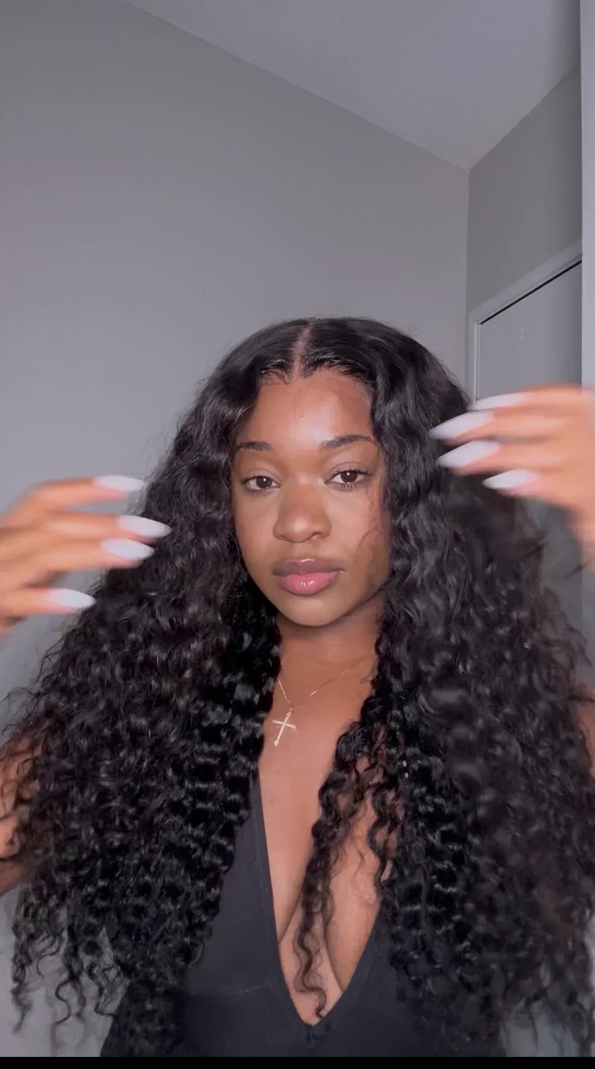Gloria Unit 5x5 Glueless Lace Closure Wig Deep Wave