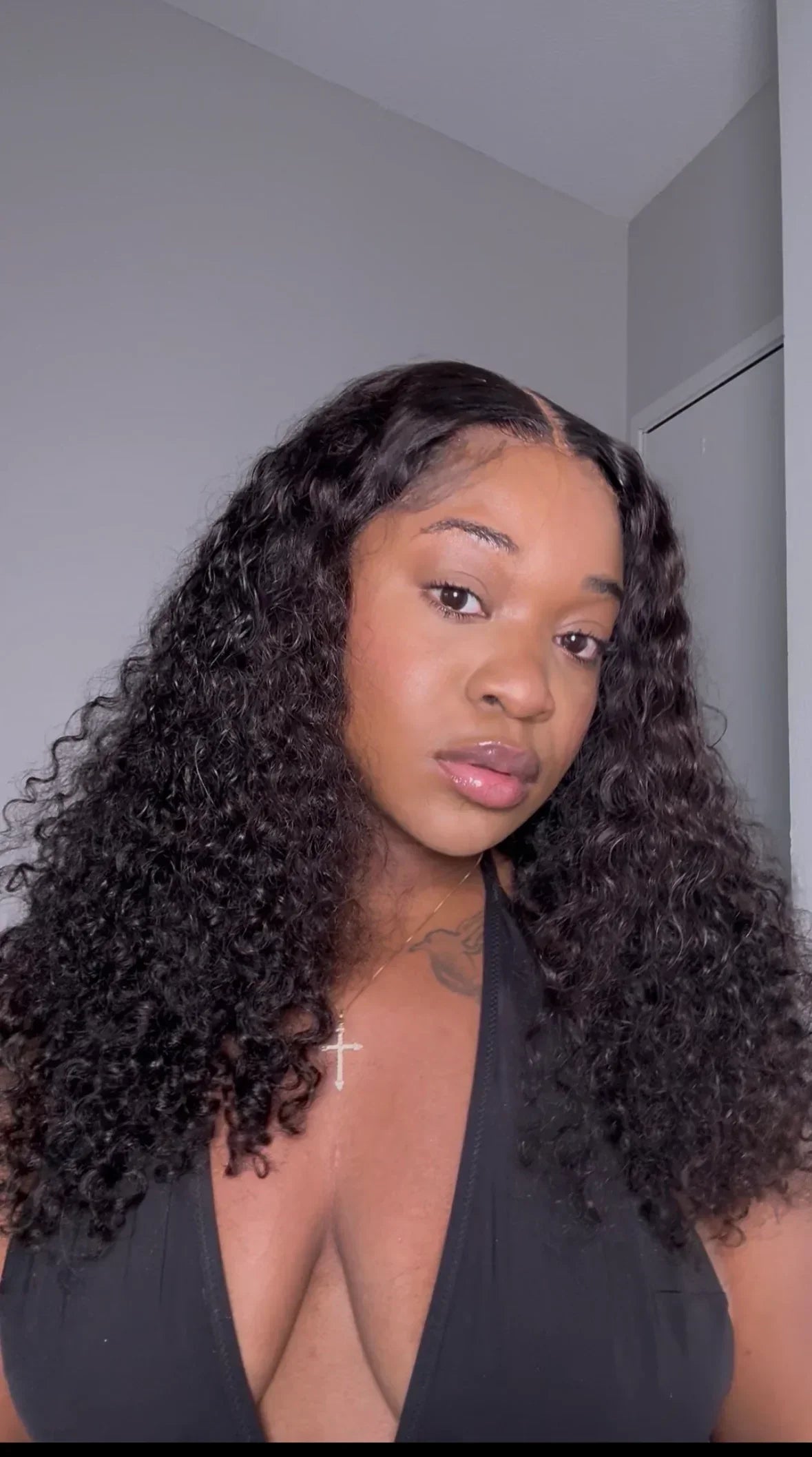 5 by 5 HD Lace Closure Wig Deep Wave
